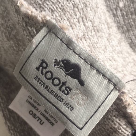 ROOTS SHELTY ROOTS73 KNIT TOQUE GREY MIX UNISEX - Picture 6 of 10